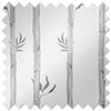 Bamboo Stripe, Smoke Grey - Roller Blind